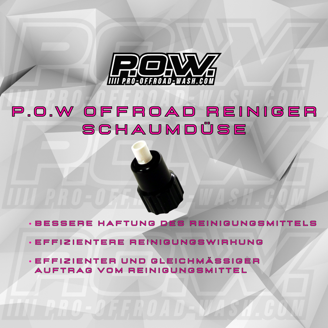 P.O.W Offroad Reiniger Schaumdüse